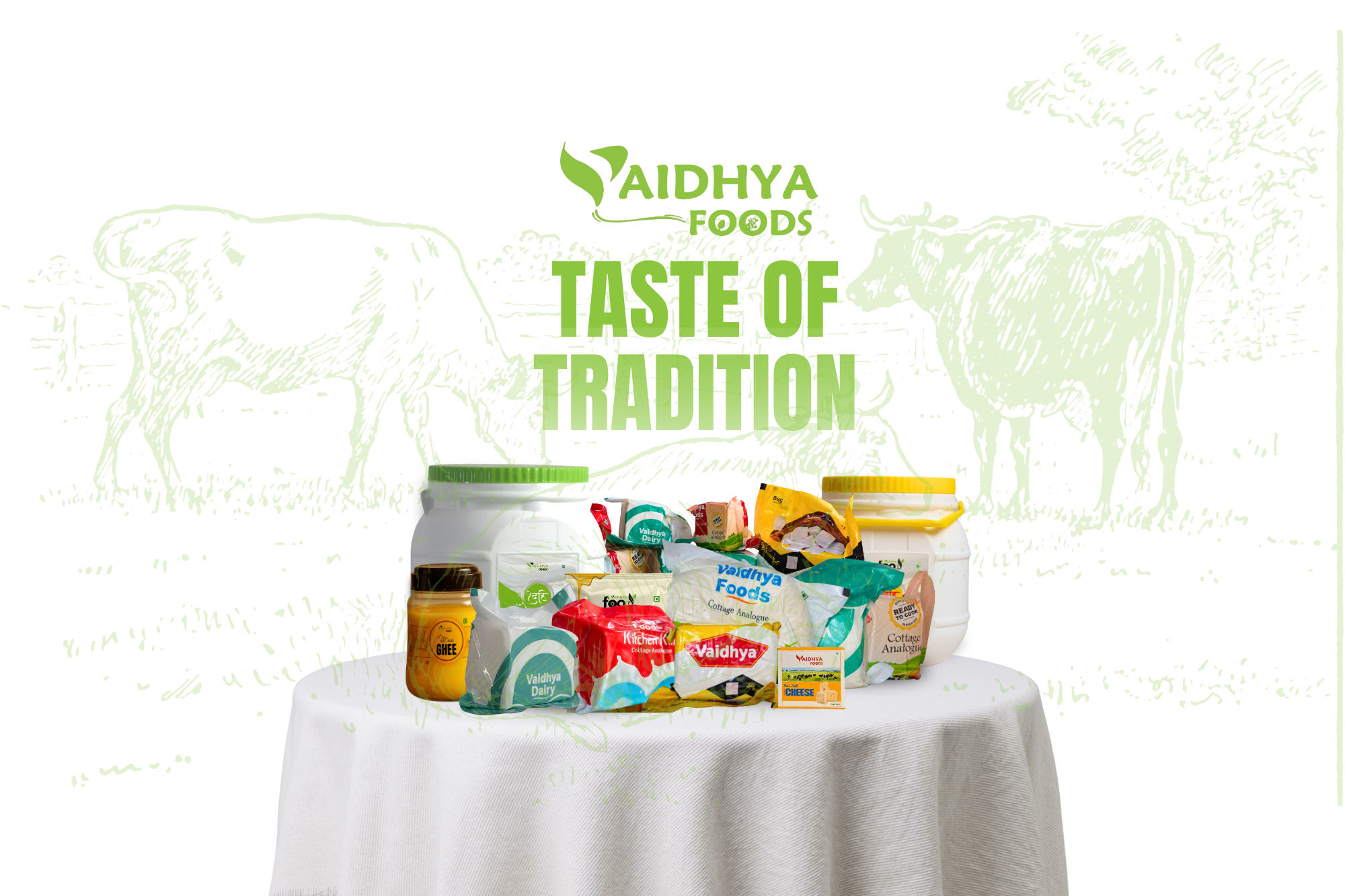 Vaidhya Foods — full product range